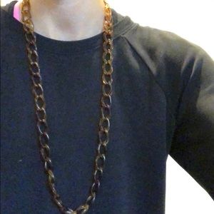 J. Crew tortoise necklace